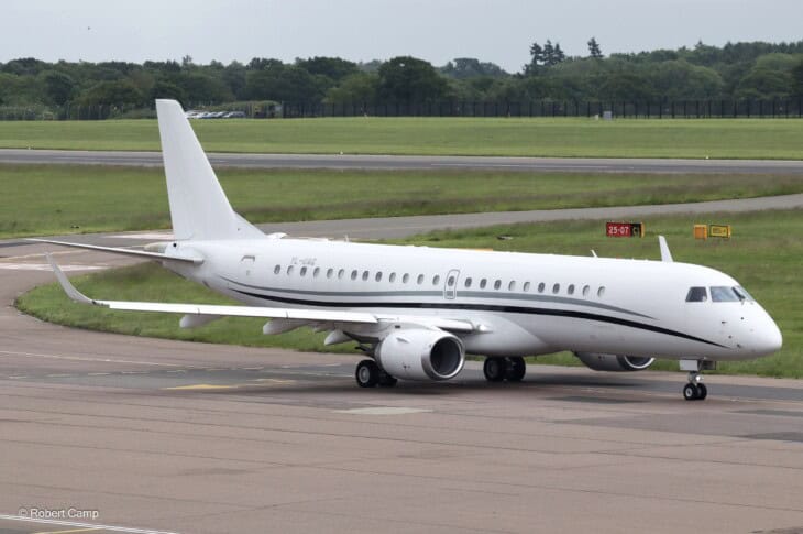 Embraer EMB 190BJ Lineage 1000