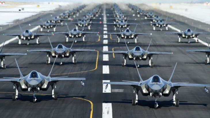 F 35 lineup