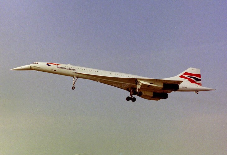 G-BOAB Concorde British Airways