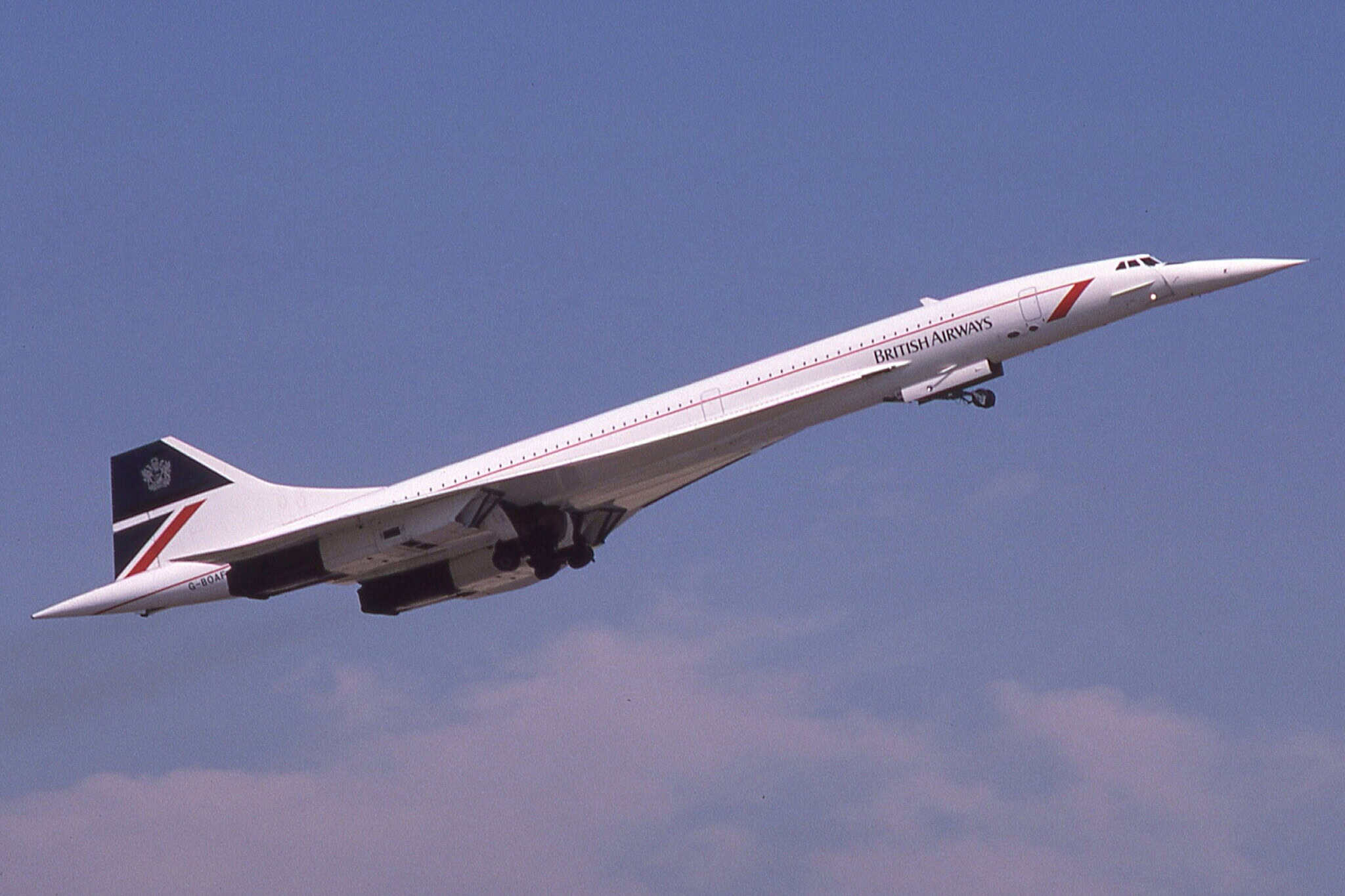 G BOAF Concorde British Airways