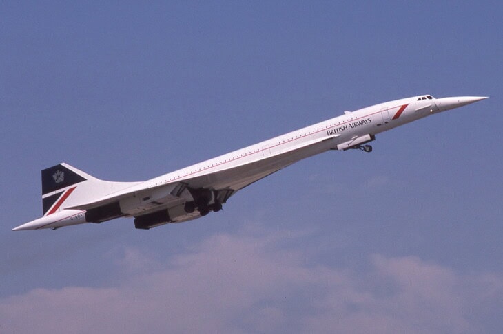 G BOAF Concorde British Airways