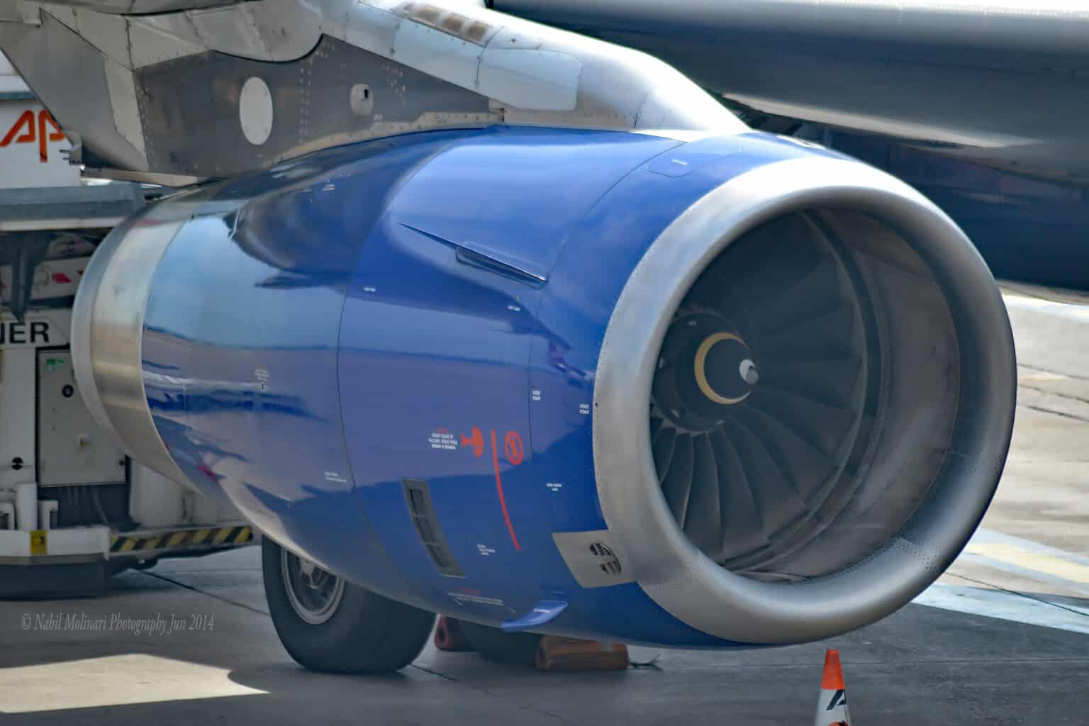 International Aero Engines V2500 turbofan on Airbus A319