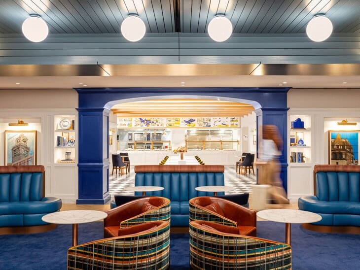 JetBlue BlueHouse Boston Dining Room