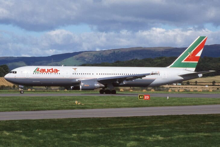 Lauda Air Boeing 767 3Z9