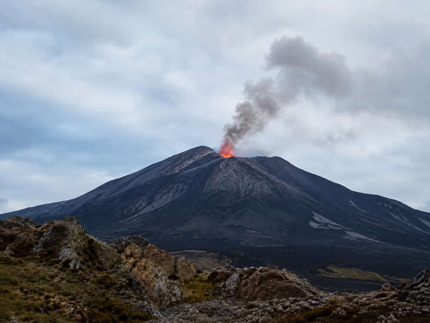 Mt Etna eruption