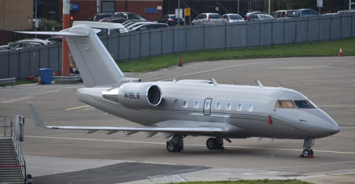 N18LS Bombardier 604 at Luton LTN