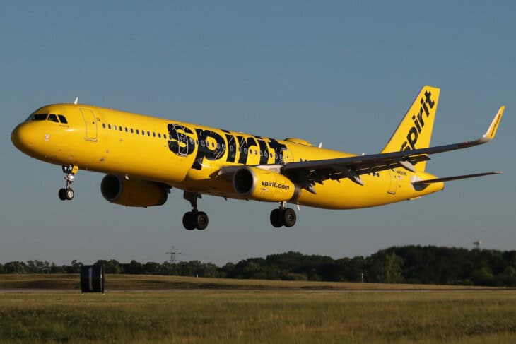 N681NK spirit A321 231SL at KCLE