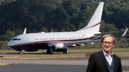 N800KS Boeing 737-7BC BBJ – Steven Spielberg featured