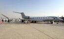 N803GD Gulfstream G800 on display at the Dubai Airshow