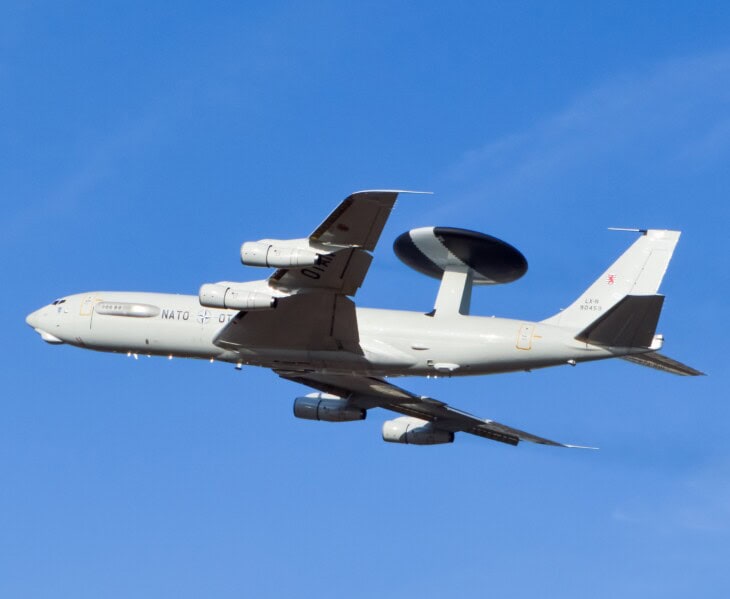 NATO Boeing E 3A Sentry