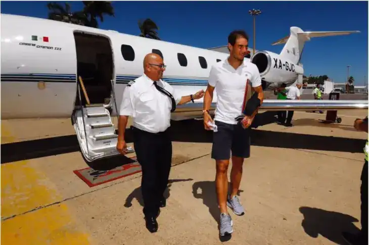 Rafael Nadal Cessna Citation