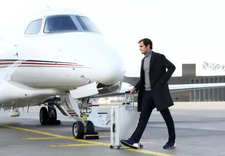 Roger Federer private jet
