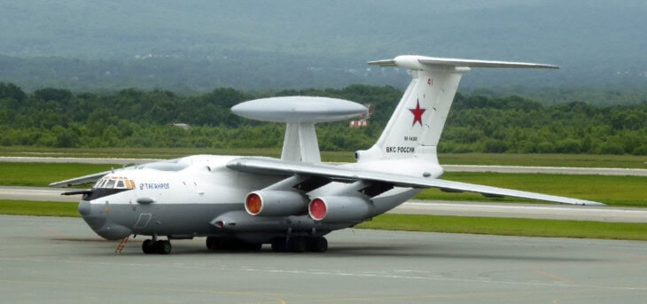 Russian A 50U at Vladivostok International Airport