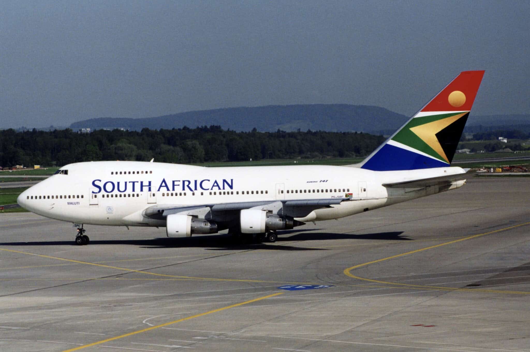 South African Airways Boeing 747SP