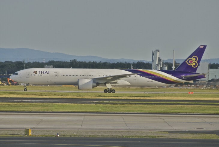 Thai Airways Boeing 777 300ER at FRA