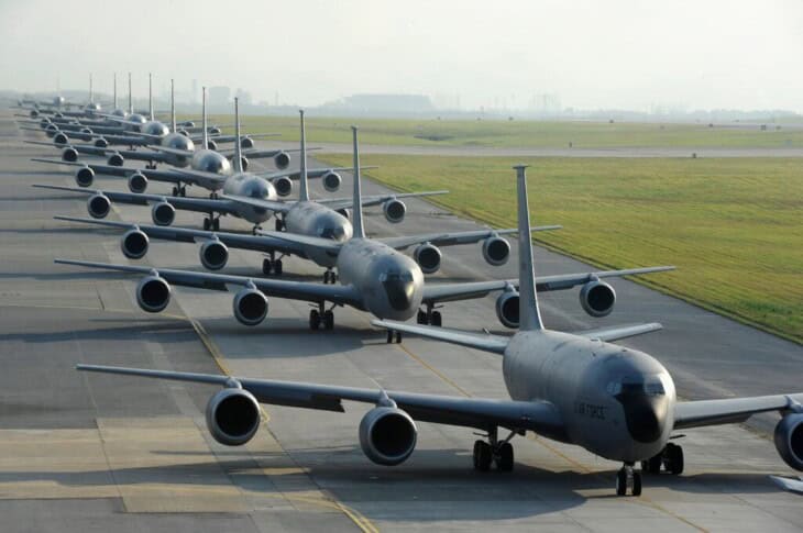 U.S. Air Force KC 135 Stratotankers