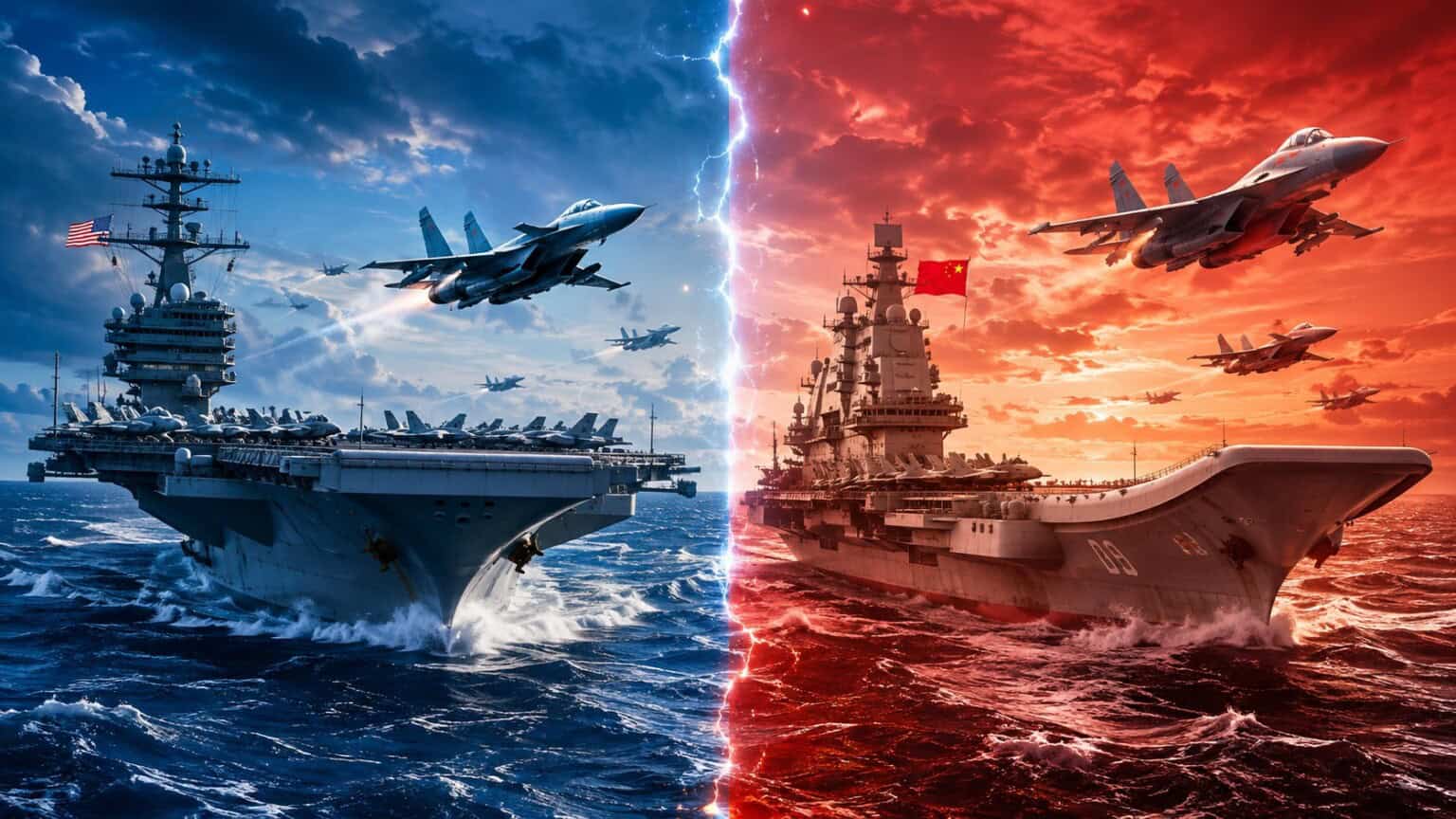US vs China Aircraft Carriers Compared