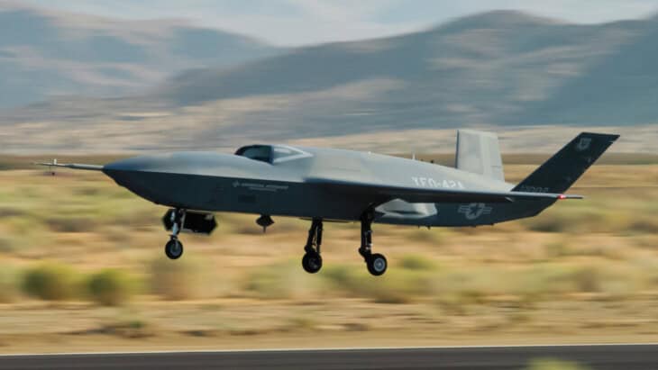 YFQ 42A takes off at a testing range