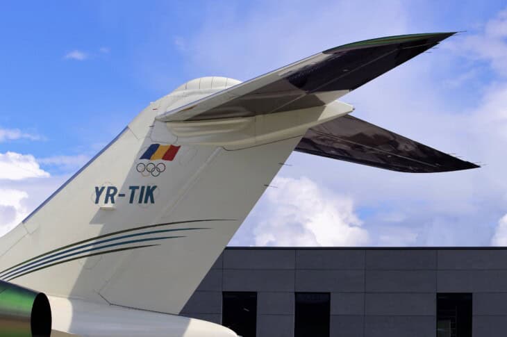 YR TIK Bombardier BD700 Global 5000 tail