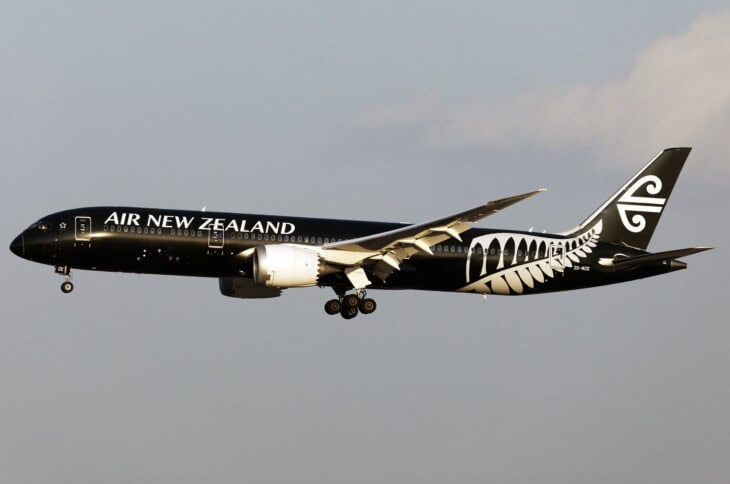 ZK NZE Boeing 787 9 Dreamliner Air New Zealand