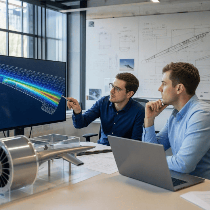 Aerospace engineering is modeling, analysis, and testing long before anything flies.