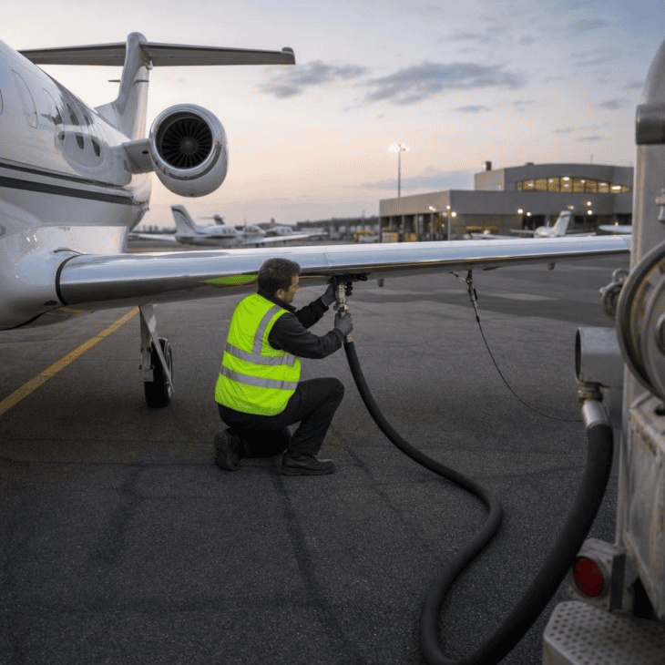 Fuel quantity and quality are safety items, so accuracy is the whole job.