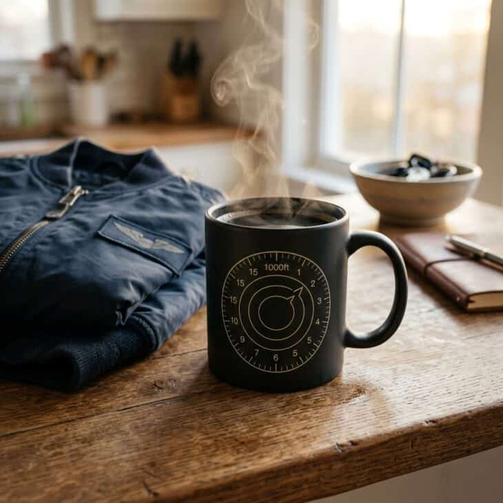 Early report times make coffee part of nearly every pilot's morning routine.