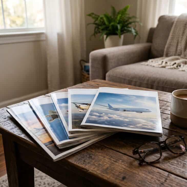 A print subscription keeps new aviation content arriving all year without a single screen involved.