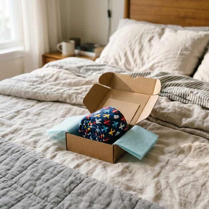 A monthly sock delivery is a low-stakes way to keep a small gift arriving all year.