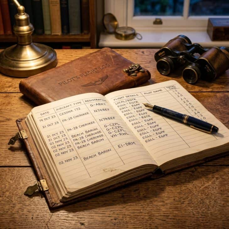 A logbook turns scattered sightings into a running record you can look back on for years.