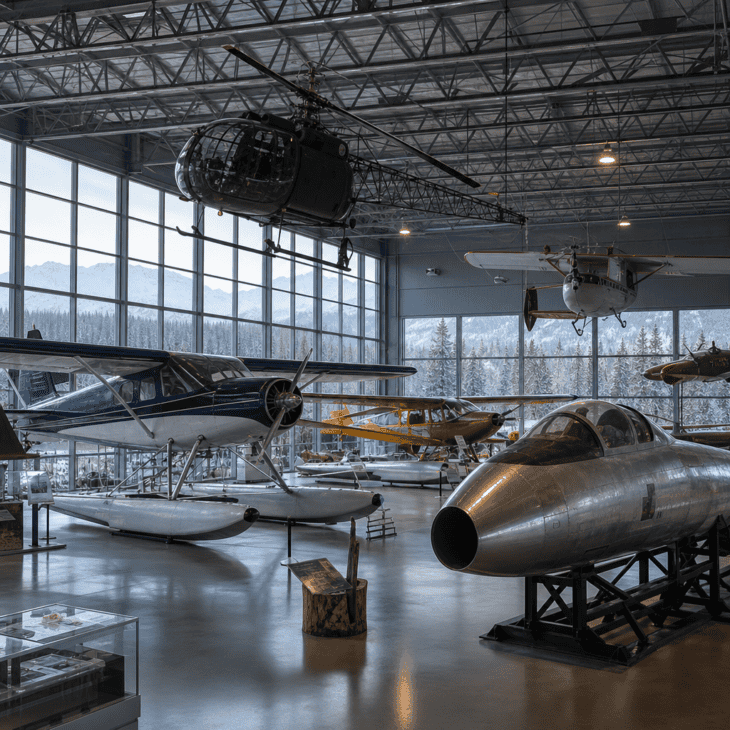 Canada's national collection leans into bush flying and cold-weather aviation.