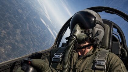 A Fighter Jet’s Real Limit Isn’t the Jet. It’s the Pilot.