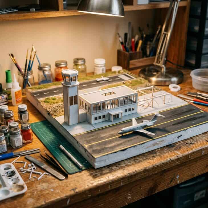 A diorama kit gives a model-building fan a genuine weekend project, not just a shelf piece.