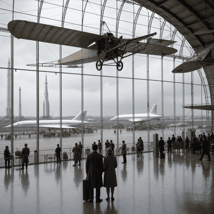 One of the oldest aviation museums in the world, at Paris-Le Bourget.
