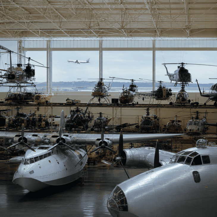 The Northeast's largest collection has an unmatched run of early helicopters.