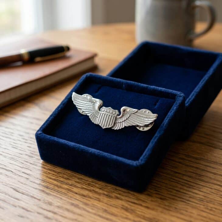 Wings mark a milestone every pilot remembers precisely.