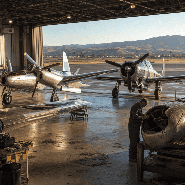 A large share of the Chino collection is still flown on event days.