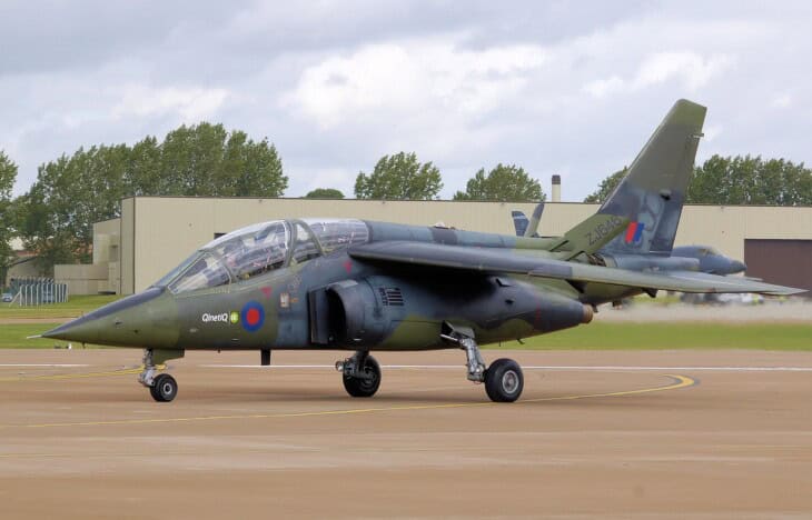 A QinetiQ-operated Alpha Jet A
