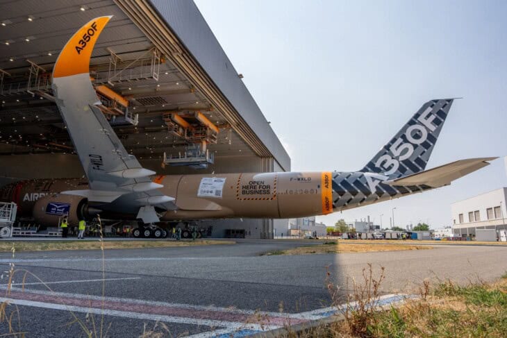 A350F MSN700 - roll out