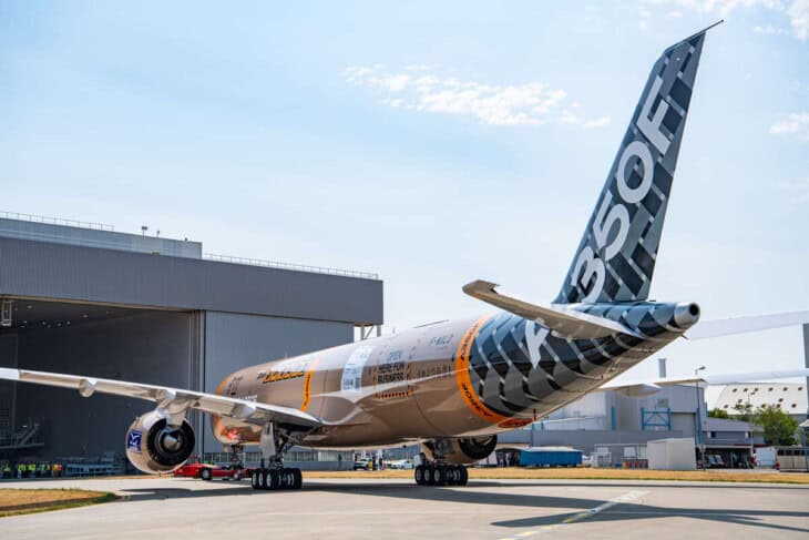A350F MSN700 – roll out