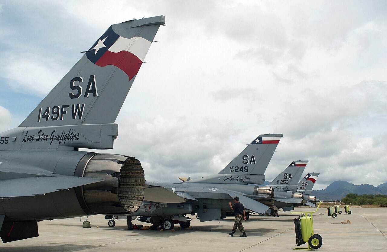 Air National Guard F-16 149th Fighter Wing
