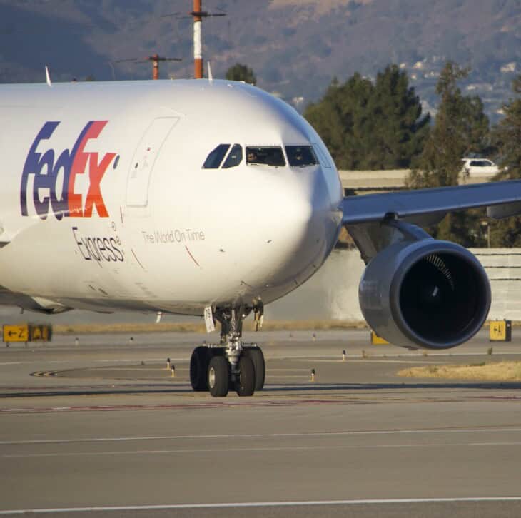 Airbus A-300 FedEx freighter