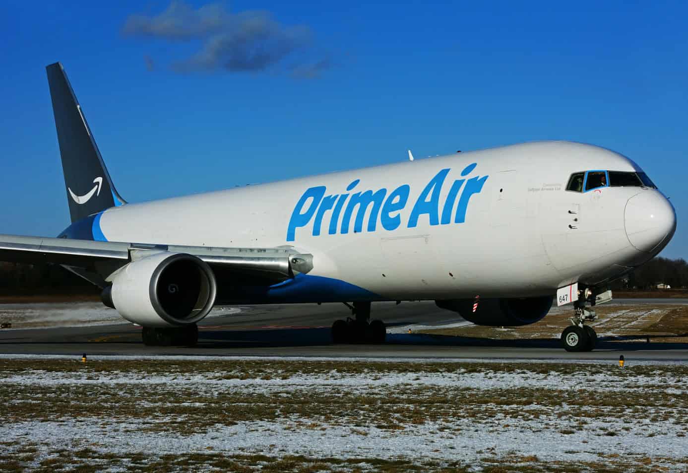 Amazon Prime Air - Boeing 767-338ER-F (C-GAZF) - (operated by CargoJet - leased from Amazon)