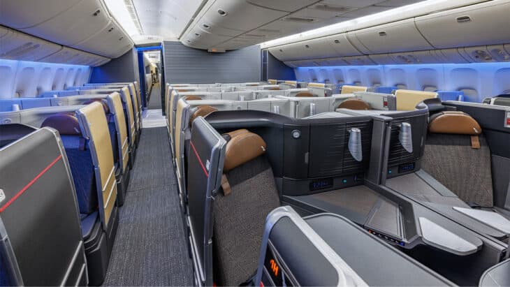 American Airlines Boeing 777-300ER Flagship Suite seats