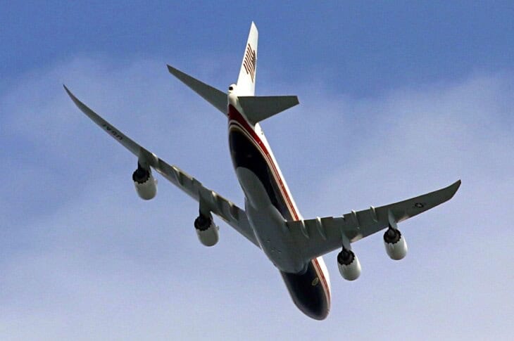 Boeing VC-25B Bridge N7478D IAD