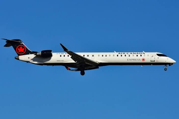 C-FJQZ - Bombardier CRJ-900 - Air Canada EXPRESS (operated by JAZZ Aviation) at Toronto Lester B. Pearson Airport (YYZ)