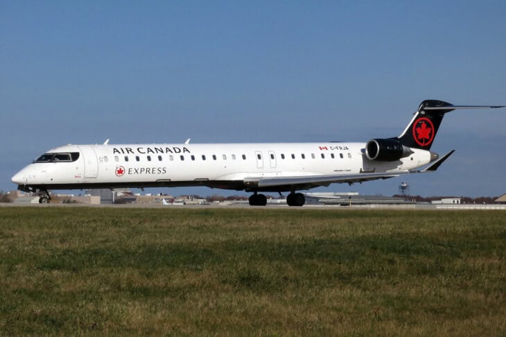 C-FRJA Air Canada Express CRJ-900 at KCLE