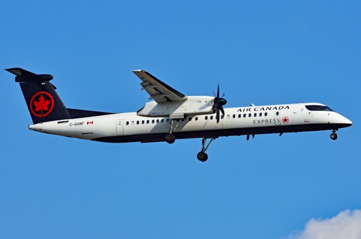 C-GGNF - Bombardier DHC-8Q-402 - Air Canada EXPRESS (operated by JAZZ) at Toronto Lester B. Pearson Airport (YYZ)