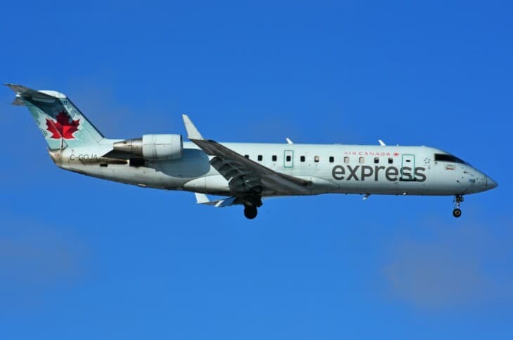 C-GOJA - Canadair (Bombardier) CRJ-200ER - Air Canada Express (operated by JAZZ) at Toronto Lester B. Pearson Airport (YYZ)