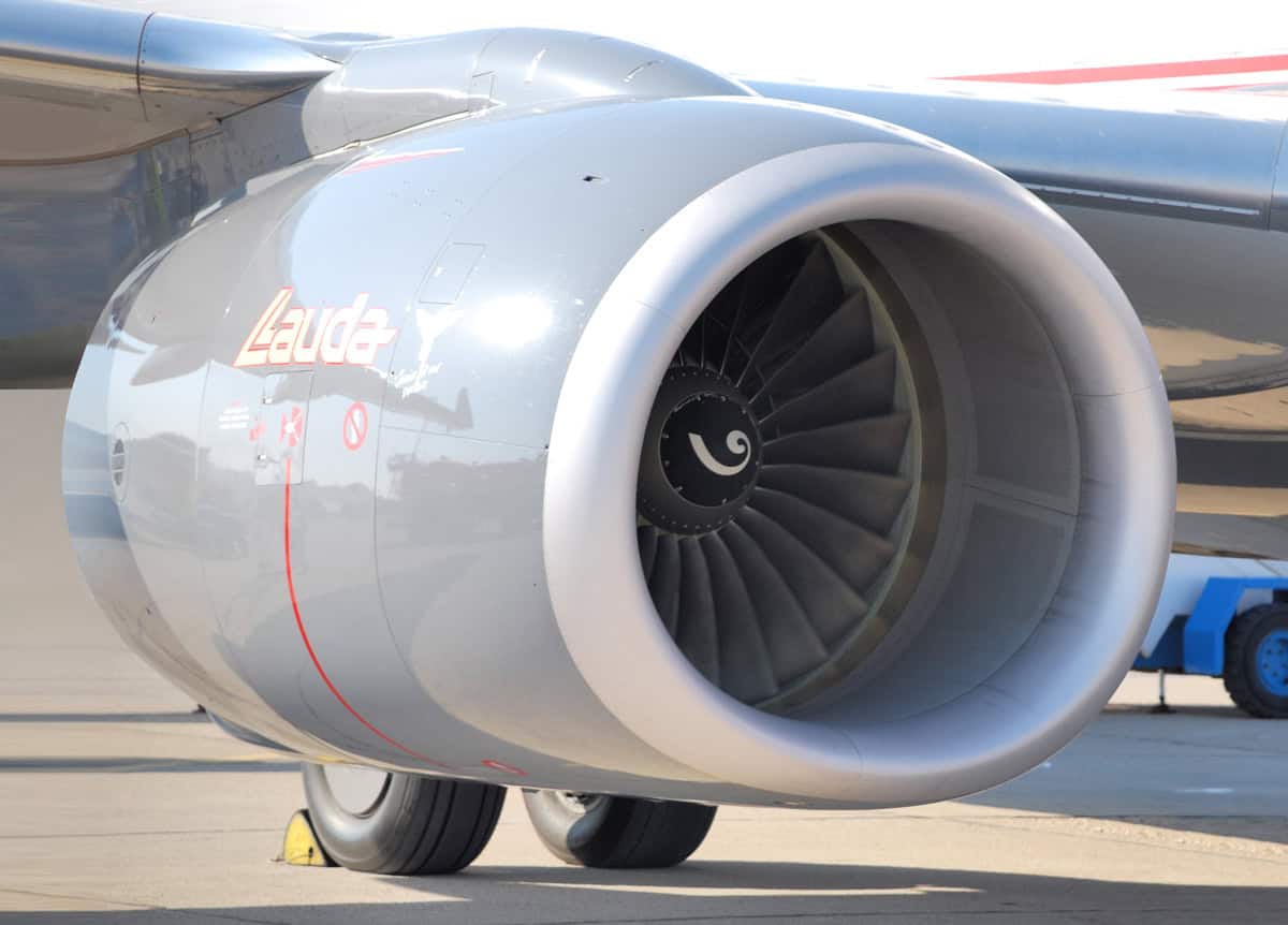 CFM International CFM56-7B engine of Lauda Air Boeing 737-800 OE-LNT